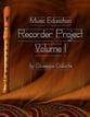 Music Education Recorder Project Volume 1 P.O.D. cover